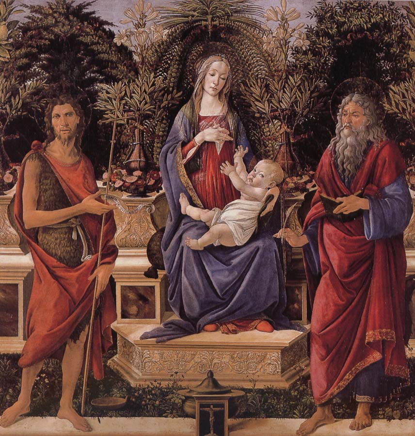 Sandro Botticelli Our Lady of subgraph